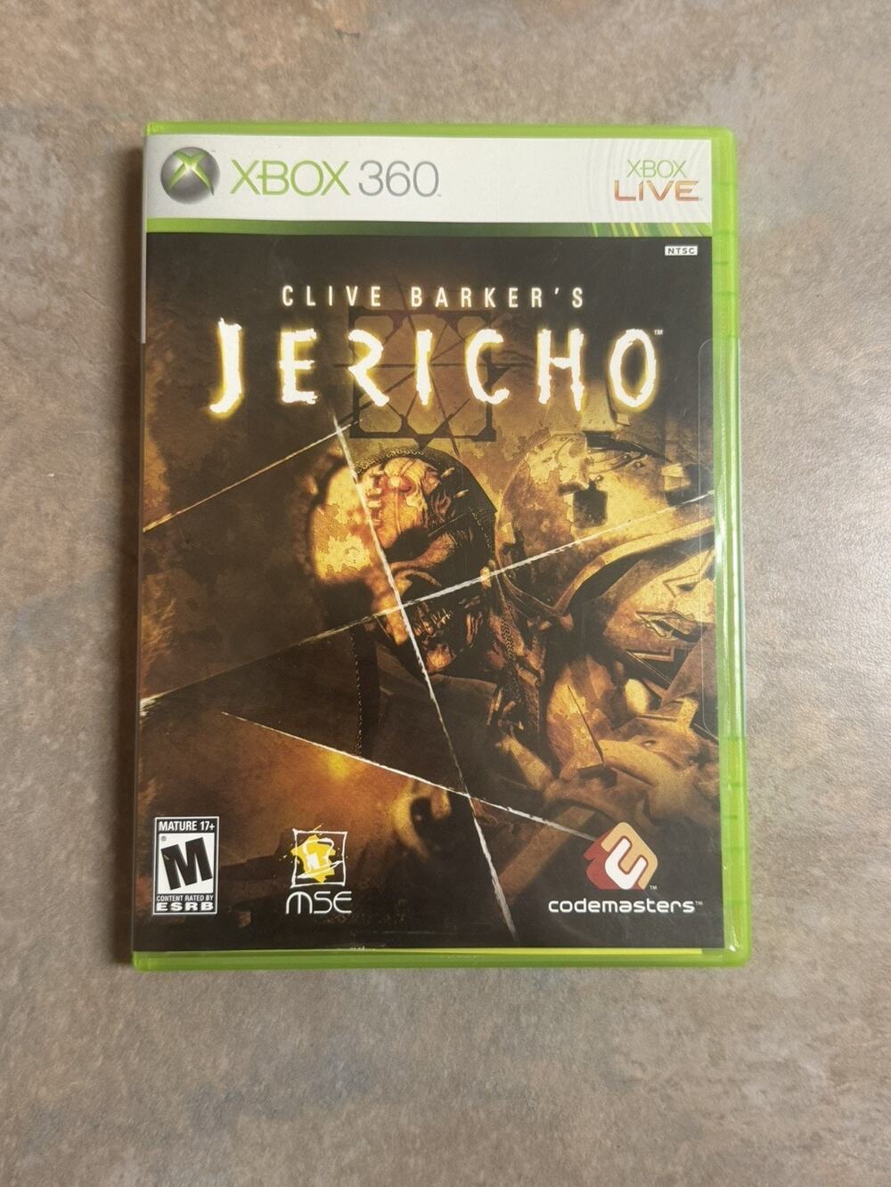 Clive Barker's Jericho (Microsoft Xbox 360) CIB Complete Tested Working